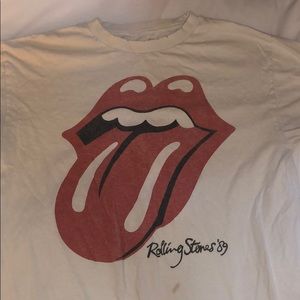 distress rolling stones t shirt